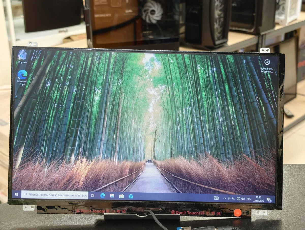 15.6" Матрица B156XW04 V.6 (1366х768, 40-pin LVDS) - фото 1