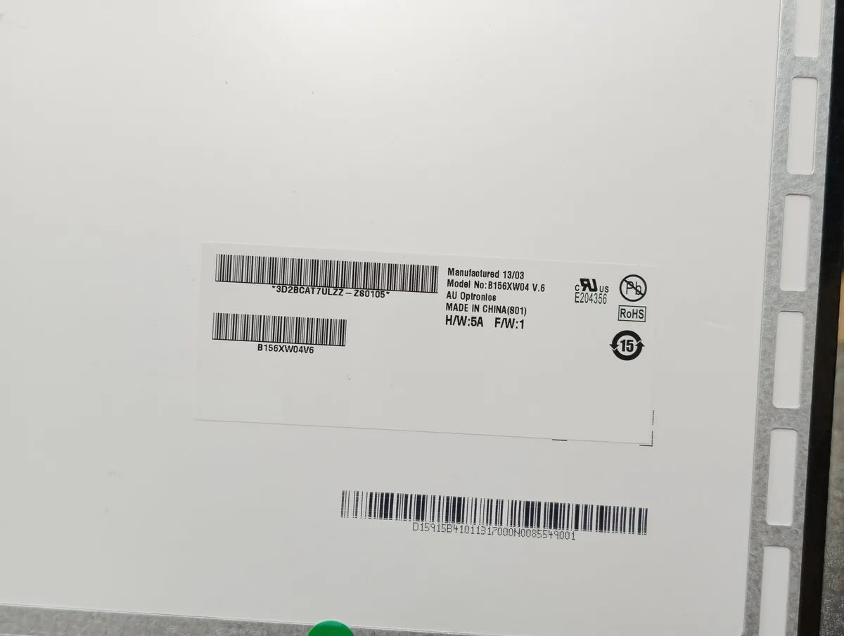 15.6" Матрица B156XW04 V.6 (1366х768, 40-pin LVDS) - фото 3