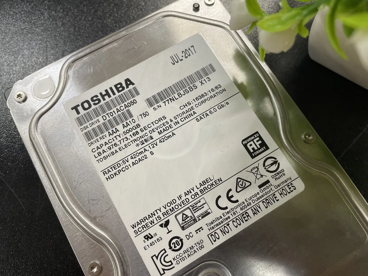 TOSHIBA 3.5" 500 ГБ (DT01ACA050) - фото 2