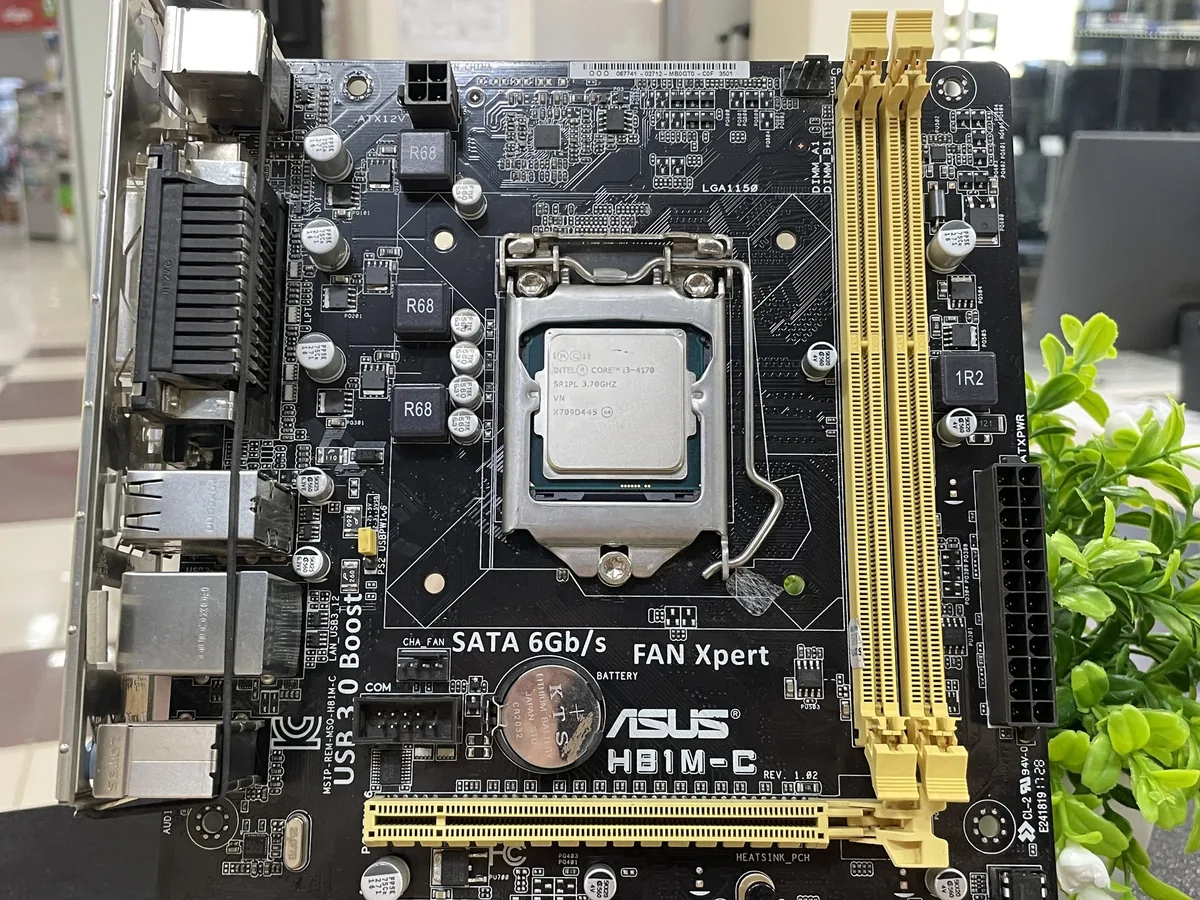 Комплект ASUS H81M-C + Intel Core i3-4170 (LGA1150) - фото 2