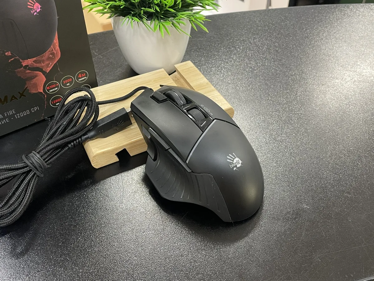 Мышь проводная A4Tech Bloody W95 Max - фото 2