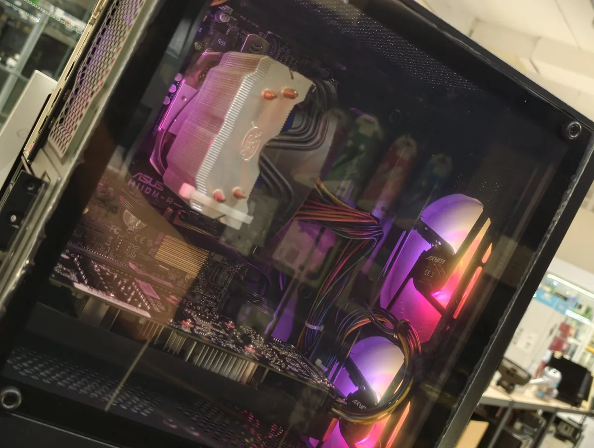 Игровой компьютер i5-7500 / 1060 6 ГБ / 16 ГБ / SSD + HDD - фото 1