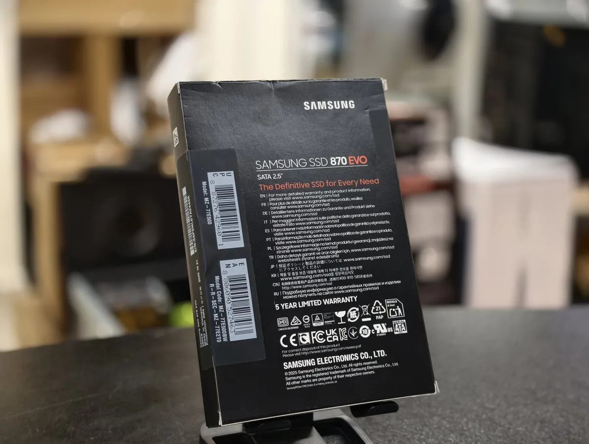 500 ГБ 2.5″ SATA накопитель Samsung 870 EVO - фото 2