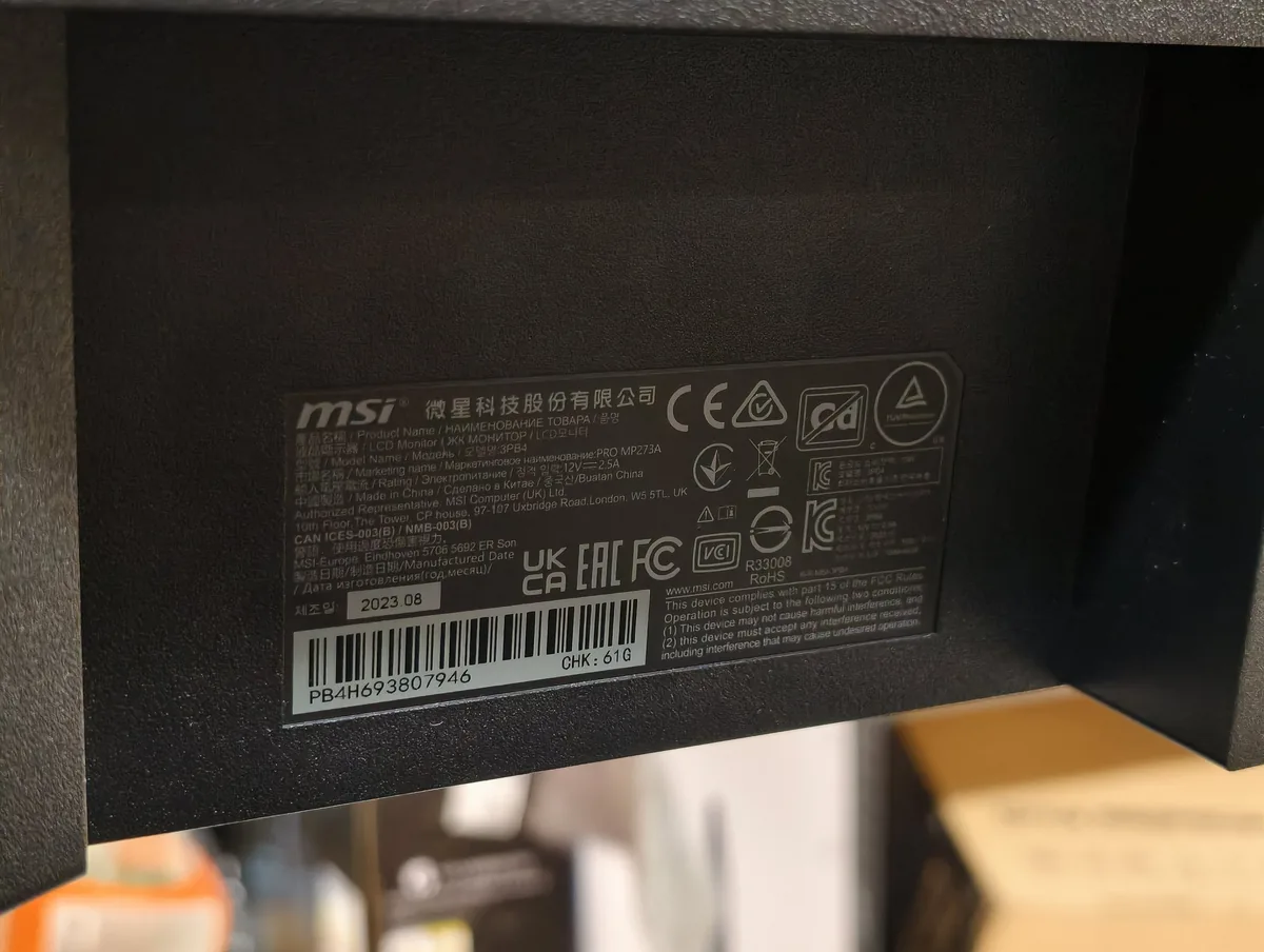 27″ Монитор MSI PRO MP273A - фото 2