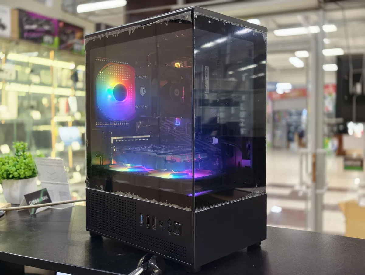 Игровой компьютер R5 2600X / 16 ГБ / 1050 Ti / SSD - фото 1