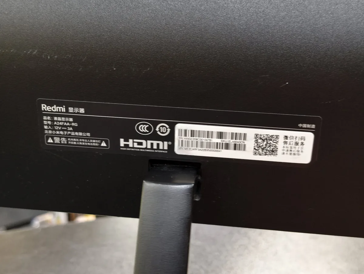 23.8″ Монитор Xiaomi Redmi Display G24 - фото 2