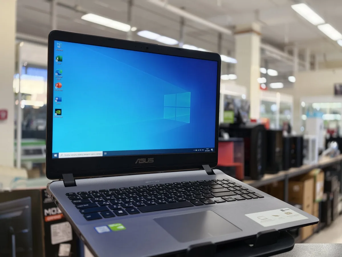 15.6″ Ноутбук ASUS R507U новый SSD - фото 1
