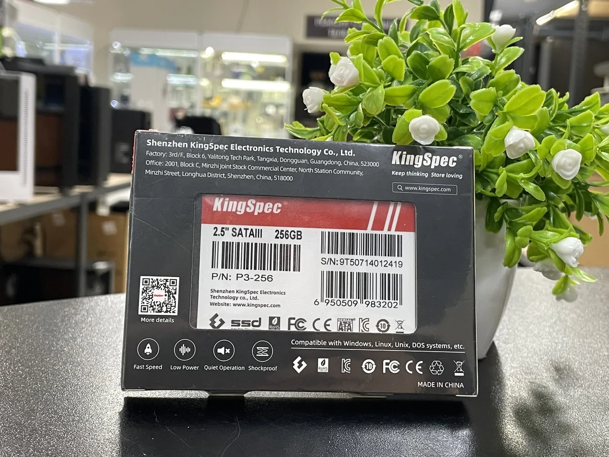 256 ГБ 2.5" SATA накопитель KingSpec P3-256 - фото 2