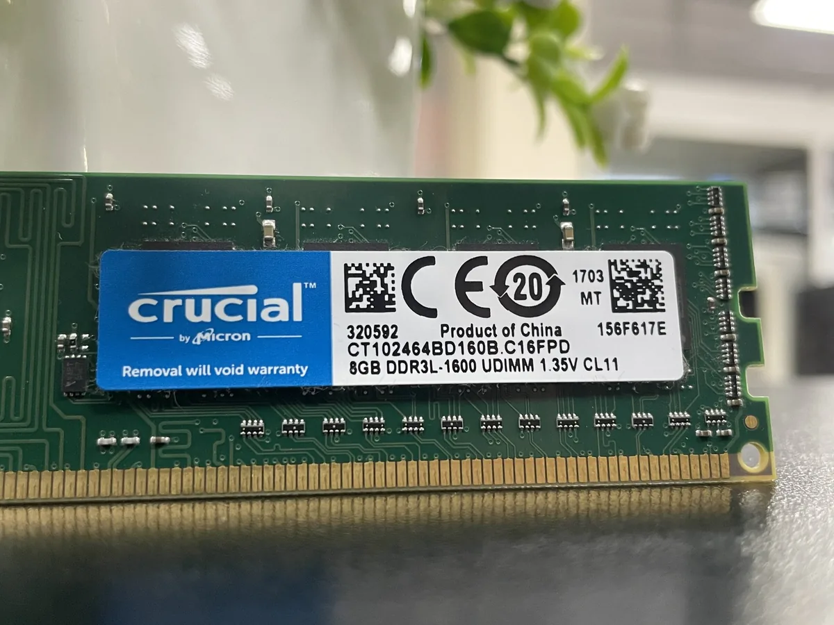 Crucial 8 ГБ DDR3L, 1600 МГц - фото 2