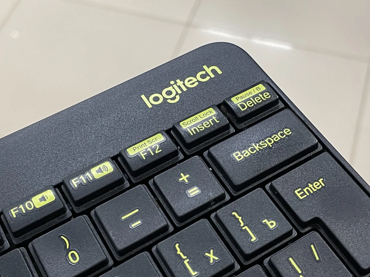 Клавиатура+мышь беспроводная Logitech MK240 Nano - фото 4