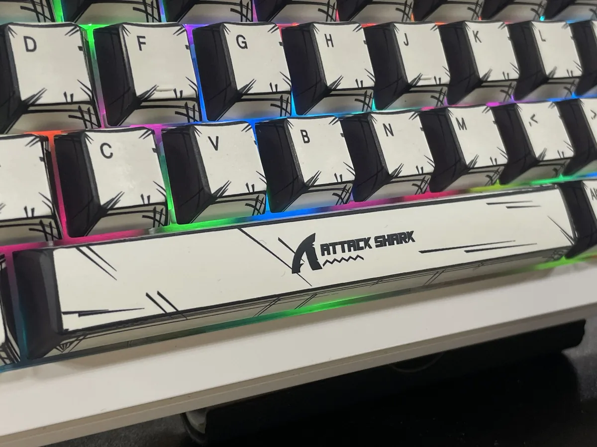Клавиатура Attack Shark X82PRO HE цвет белый - фото 3