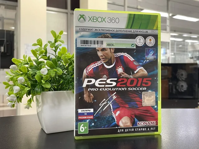 Pro Evolution Soccer 2015 (PES 15) Русская Версия (Xbox 360) - б/у техника в Нижнекамске