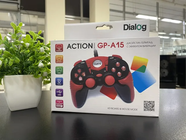 Геймпад проводной Dialog GP-A15 - б/у техника в Нижнекамске