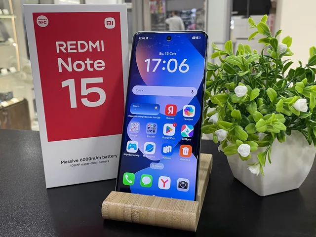 Xiaomi REDMI Note 15 256 ГБ - б/у техника в Нижнекамске