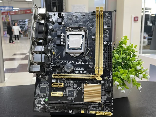 Комплект ASUS H81M-C + Intel Core i3-4170 (LGA1150) - б/у техника в Нижнекамске